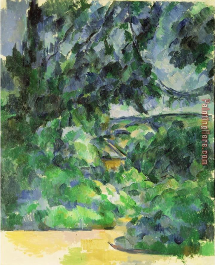 Paul Cezanne Blue Landscape C 1903